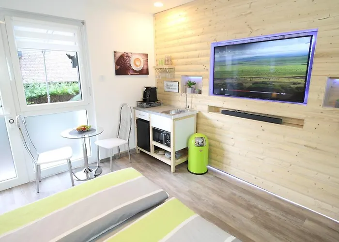 Wellnessapartment Nr1 Mit Finnischer Sauna - Wallbox - Netflix - Wlan Appartement Oberhausen (North Rhine-Westphalia)